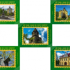 Souvenirs  - Postkarte - 10 CZK