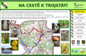 Nature trail on the way to Trojstátí