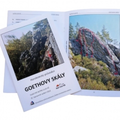 - Climbing guide: the Goethe Rocks - 140 CZK