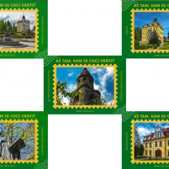  - Postcard "Aš tam,..." - 10 CZK