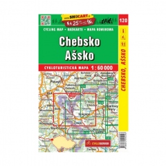  - Karte von Chebsko - Ašsko 1:60 000 - 125 CZK