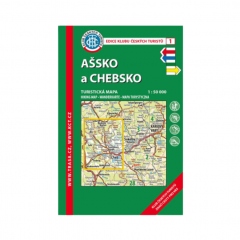 - Karte von Ašsko - Chebsko 1:50 000 - 125 CZK