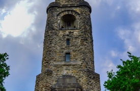 Tower Háj near city Aš